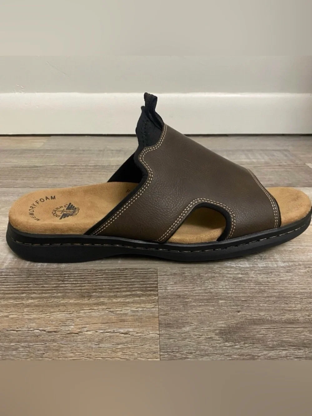 Dockers Men’s Barlin Sandals in Dark Brown-size 12W NEW w/o box🔥